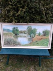 Obraz Jansa, olej, 1975