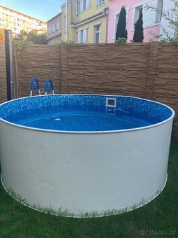 Nadzemní bazén 2,4 m - zdarma filtrace Steinbach