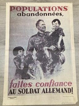 Německý propag.plakát Wehrmachtu