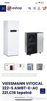 VIESSMANN VITOCAL 222-S 16kw