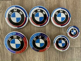 Výroční znak BMW 50 Jahre Kapota-kufr-volant-kola - 1