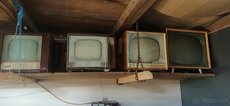 Staré dřevěné televize 15ks