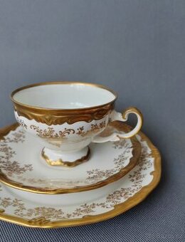Sada elegantního vintage porcelanu Weimar Porzellan (1933)
