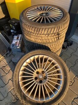 ALU disky, pneu R18 Jaguar Barum polaris 5