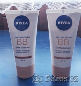2x Nivea BB krém + rtěnky - NOVÉ