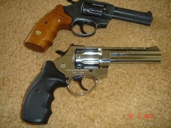 Prodám zánovní flobert revolver ALFA 441 v chromu, skupina D