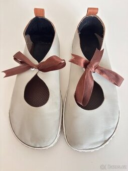 Barefoot baleriny kožené ručně šité