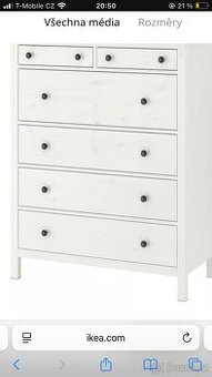 Komody Hemnes Ikea