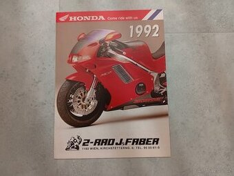 Honda 1992 prospekt - doprava v ceně