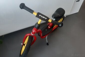 Červené odrážedlo Puky