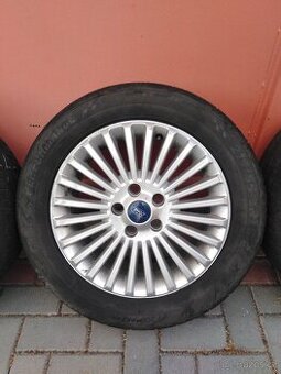 Prodám Orginal Al kola Ford 5×108 R16 vč.Let.pneu+matic