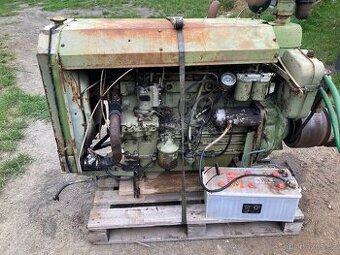 Motor Perkins 6.354 – funkční, startuje, z Claas Matador Gig