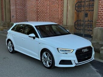 AUDI A3 SPORTBACK 2.0 TDI S-LINE 2019 1.MAJ ZÁLOHOVÁNO