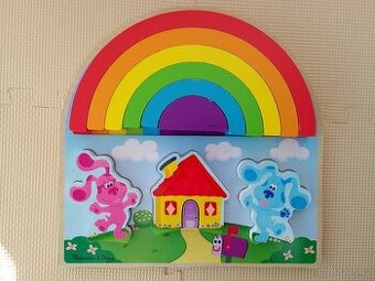 Velké duhové puzzle dřevěné Melissa & Doug