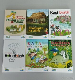 Knížky večerníčků - Jako NOVÉ. Albert