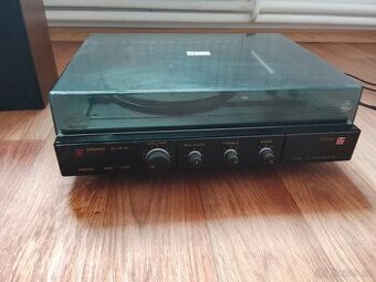 Prodám funkční gramofon Tesla s reproduktory - 1