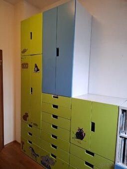 Dětské skříně ikea stuva