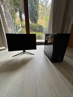 Herní počítač CZC Gaming Paladin RTX 4070 + monitor
