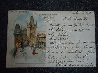 Pohlednice barevné i černobílé od roku 1895