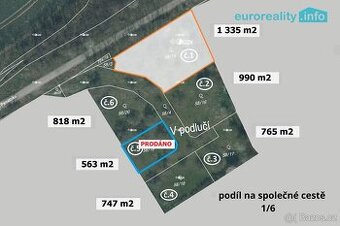 Prodej, stavební pozemek pro 1-2 domy, 1 335 m2, Plzeň - Bož