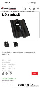 Anténí taška černá