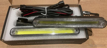 Světla pro denní svícení DRL- E4-COB-12/24V.