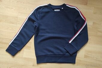 Nová modrá mikina Tough Team vel. 128 (C&A)