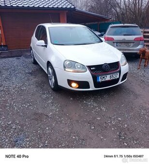 Prodám VW golf V GT 2.0  tdi 125kw dsg