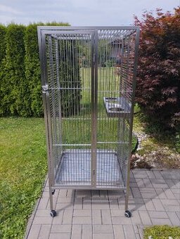 Nerezová voliéra/klec