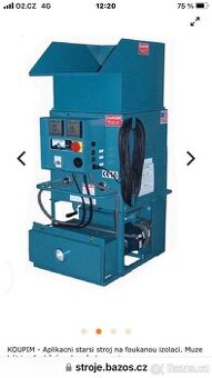 Koupim jakykoliv stroj na foukanou izolaci.