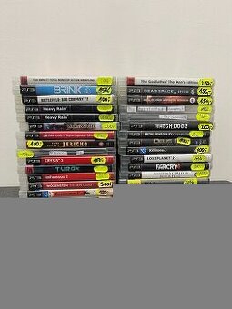 Originální hry na playstation 3
