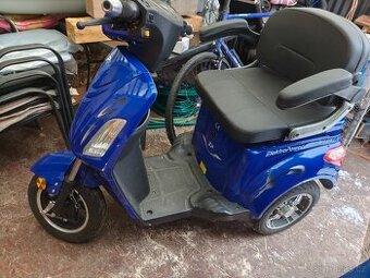 Elektrická třikolka pro penzisty