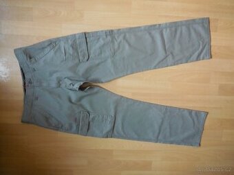 pánské Wrangler ATG sv.khaki kalhoty kapsáče elast. 32/32 M