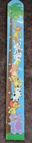 Závěsný metr široký Zvířátka 100x12cm
