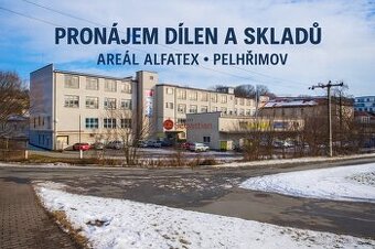 Pronájem dílenských a skladových prostor – přízemí, areál AL