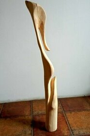 Dřevěná skulptura, socha, k dodělání pro řezbáře, lípa.