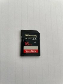 Paměťová karta Sandisk Extreme Pro 16GB