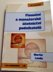 Finanční a manažerské účetnictví podnikatelů - 1