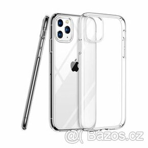 Silikonový obal (pouzdro) čirý - iPhone 11 Pro - 1