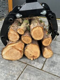 Hydraulické kleště na kulatinu. Drapák. Pro minibagr