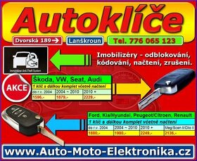 Výroba a oprava klíčů s dálkou