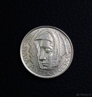 50 Kčs Anežka Česká 1990