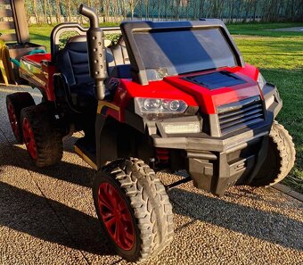 2místné autíčko Farmer Truck šestikolový, 800 W,4x motor 24V
