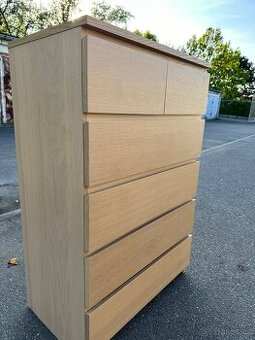 Komoda Ikea Malm se 6 zásuvkami