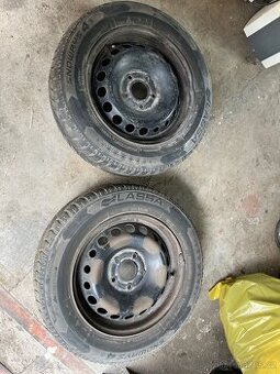 2x kompletni kolo 195/65 R15 6,5Jx15H2 ET43