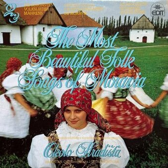 LP - The Best Beautiful Folk Songs of Moravia