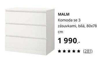 Komoda Malm