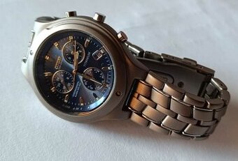 Prodám titanové hodinky Citizen Eco-Drive