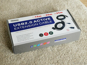 USB 2.0 repeater 25m kabel prodlužovací - 1