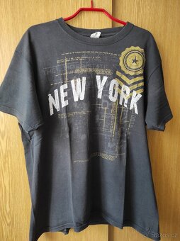 Pánské tričko New York, v. XL - 1